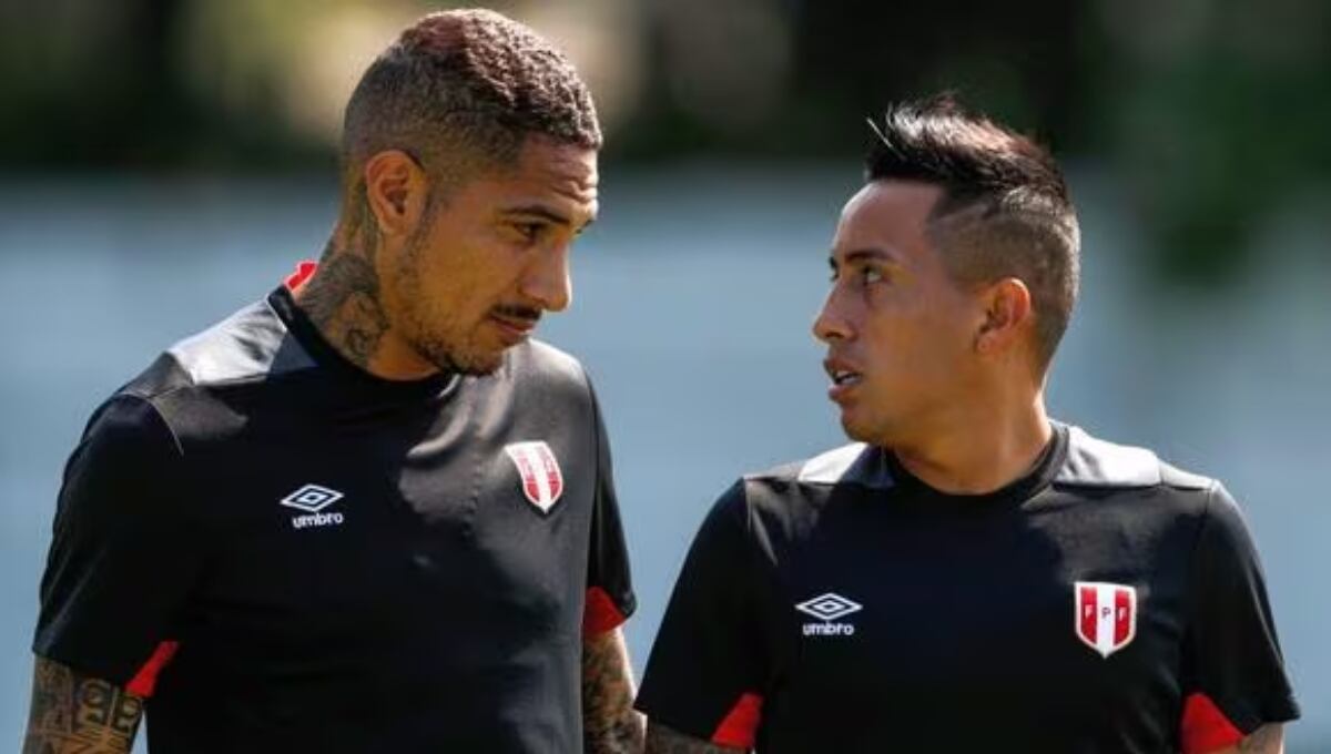 Paolo Guerrero y Christian Cueva. (Foto: Selección Peruana)