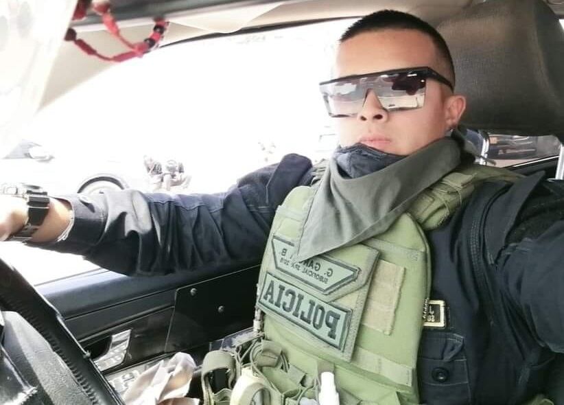 El suboficial Jordy Jefferson Jiménez Guerrero detenido.