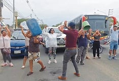 Vecinos del A.H Tacalá reclaman por agua