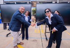 La Libertad: Escolares de Shiracmaca reciben 30 pantallas interactivas 4K