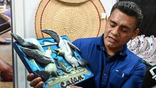 Artesano de Colán presenta una nueva técnica de tallado