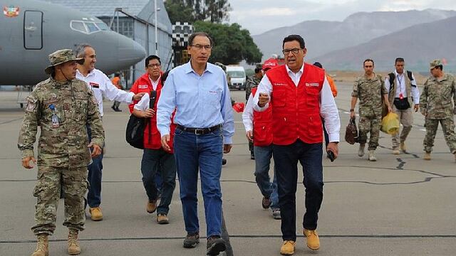 Presidente Vizcarra declara en emergencia zonas afectadas por huaicos en Arequipa (FOTOS Y VIDEO)