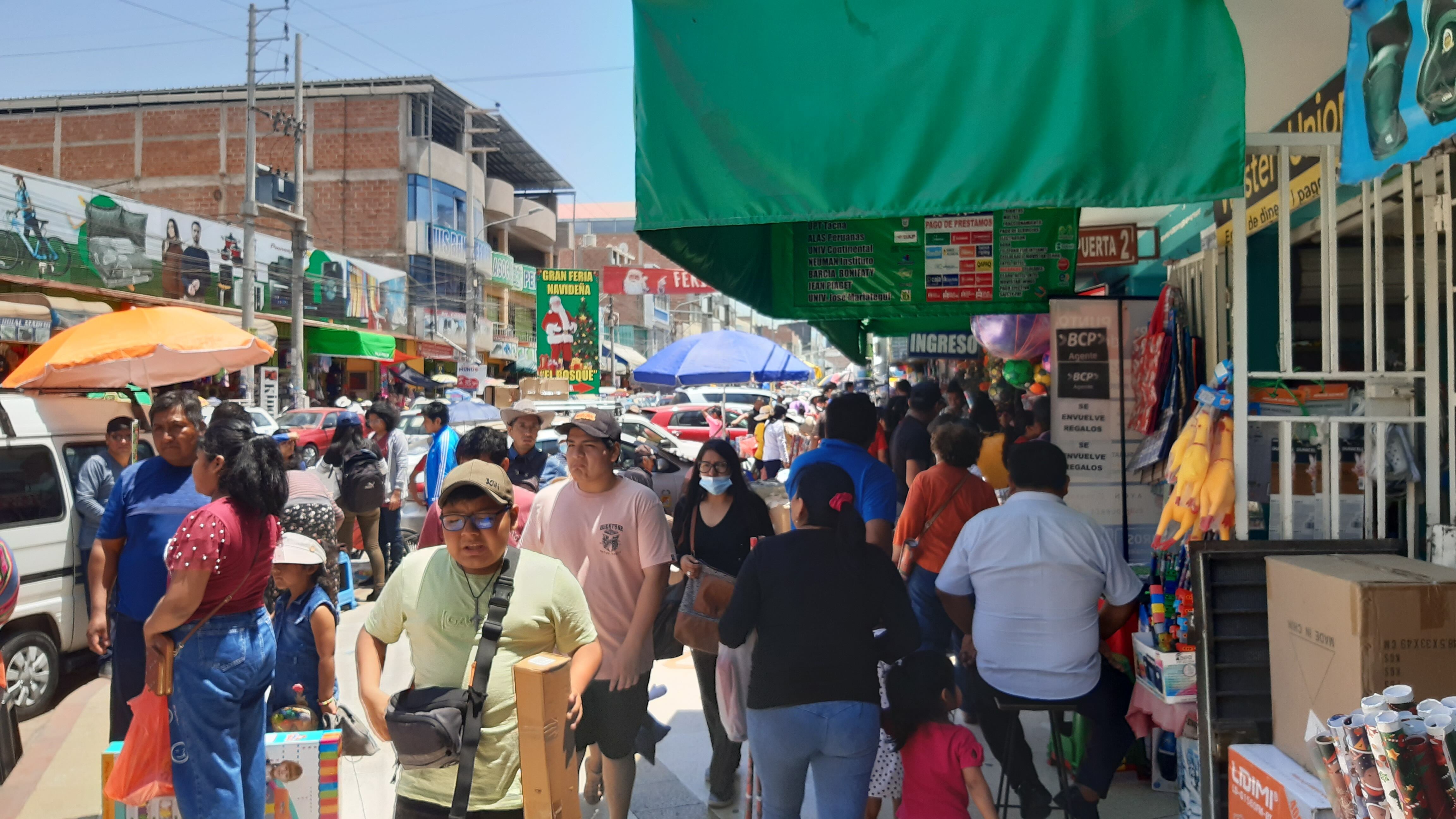 Mayoría de mypes se encuentra en el sector comercial de Tacna. (Foto: Difusión)