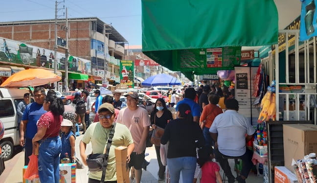 Mayoría de mypes se encuentra en el sector comercial de Tacna. (Foto: Difusión)
