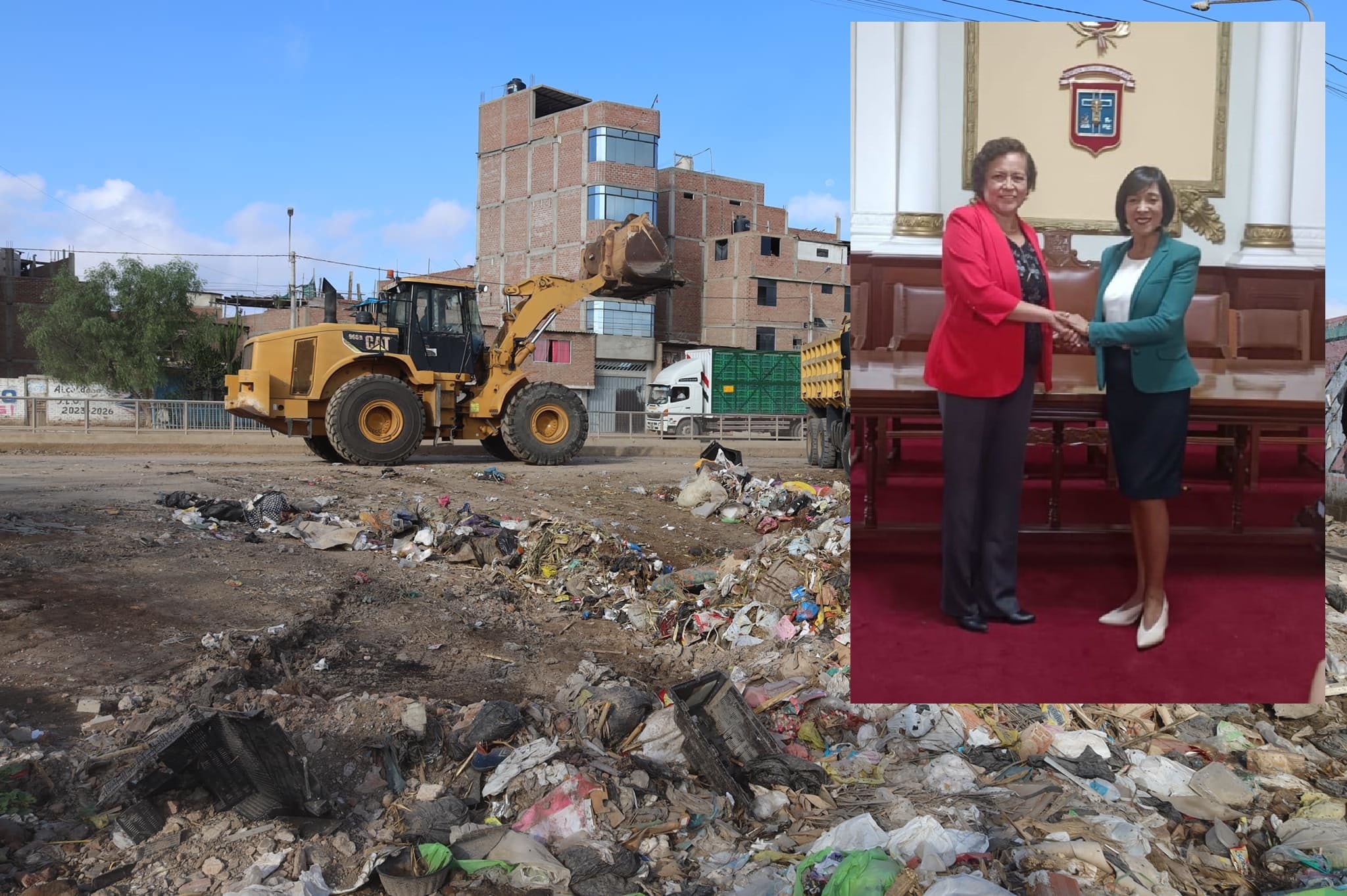 En la víspera, la alcaldesa de Chiclayo, Janet Cubas designó a Merly Berrios en la gerencia general de la MPCh.