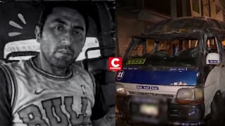 Falleció conductor de combi incendiada en ataque extorsivo tras sufrir graves quemaduras