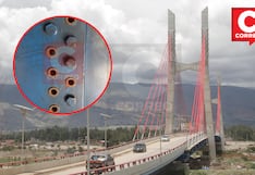 Riesgo latente en puente Comuneros I de Huancayo por robo de pernos