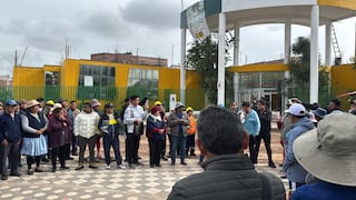 Asentamiento humano Justicia Paz y Vida se levanta de nuevo por obra paralizada