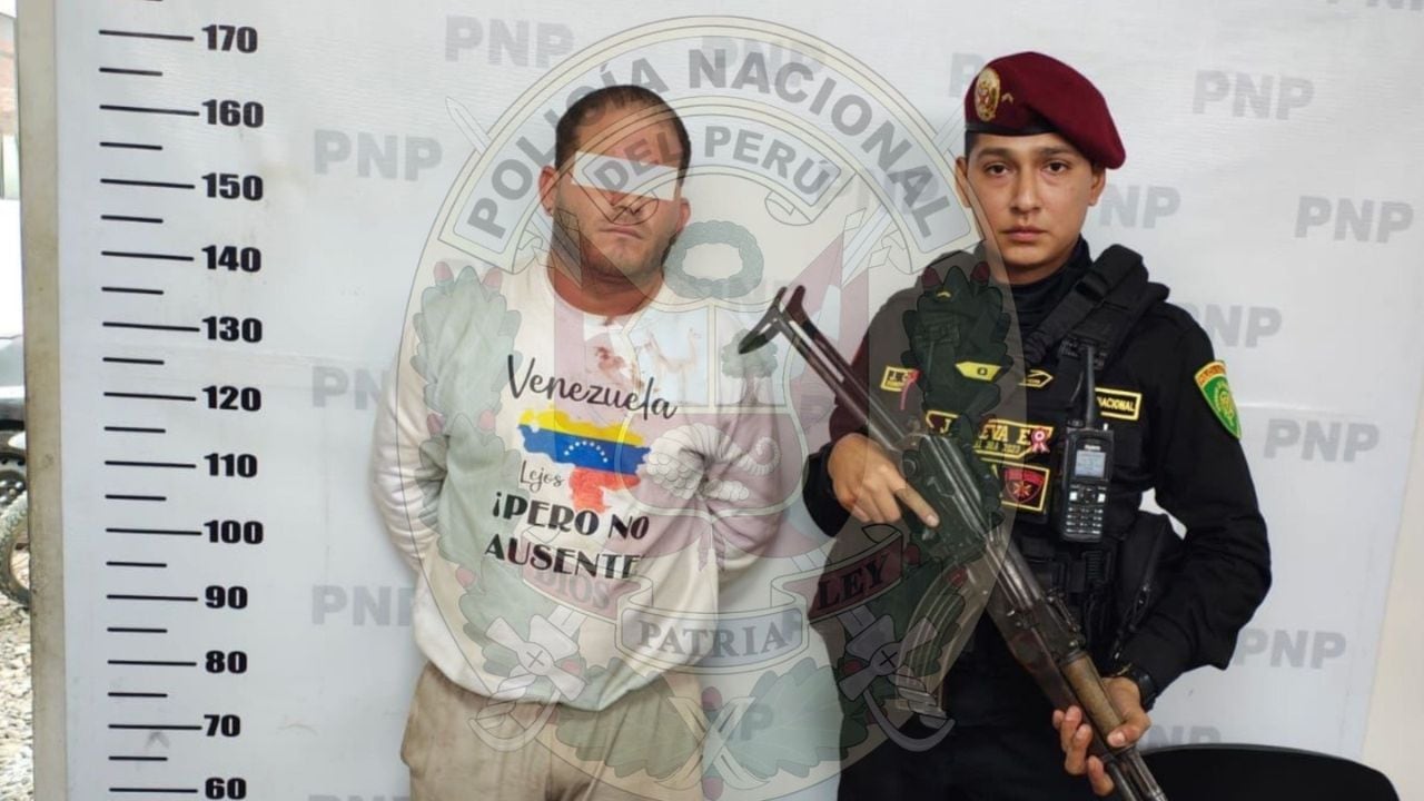 El venezolano Leandro Antonio Guzmán Gutiérrez fue detenido en el distrito de La Esperanza.