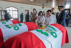 Presidente Balcázar rinde homenaje a muertos del helicóptero FAP Mi-17 en Arequipa