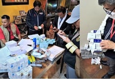 SJL: Incautan medicamentos falsificados y de contrabando que iban a ser distribuidos en “El Hueco”