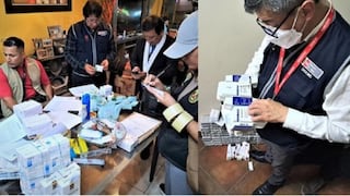 SJL: Incautan medicamentos falsificados y de contrabando que iban a ser distribuidos en “El Hueco”