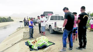 Hallan muerto a agricultor en canal de regadío, cerca de vía Santa-Chuquicara