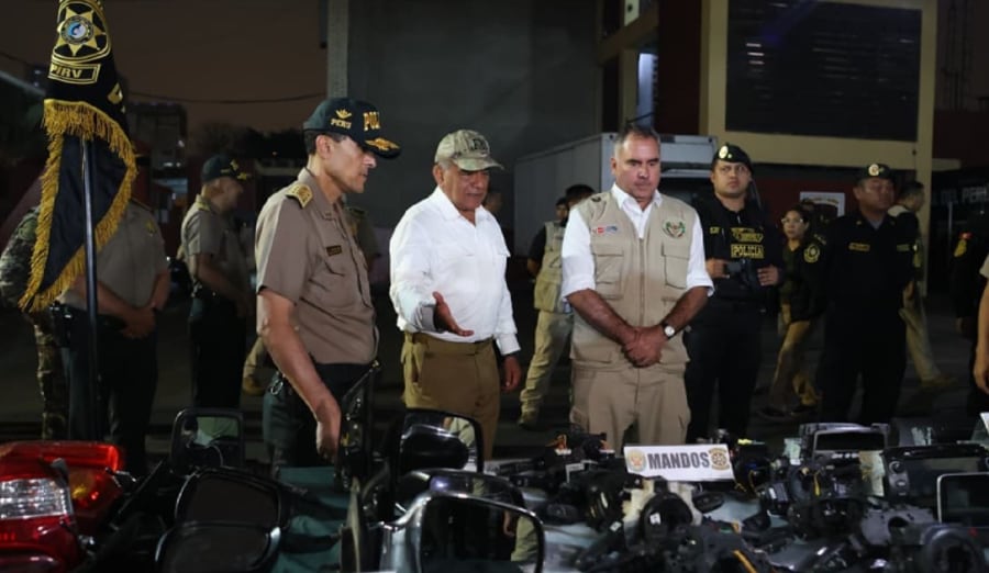 Las intervenciones permitieron recuperar 97 vehículos robados en Lima, decomisar más de 452 kilos de cocaína en Junín y rescatar a 60 presuntas víctimas de explotación sexual.