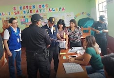 Lambayeque: cédulas de votación marcadas con lapicero en colegio de Pueblo Nuevo