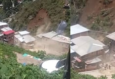 La Libertad: Deslizamiento de cerro sepulta vivienda y deja una niña herida (VIDEO)