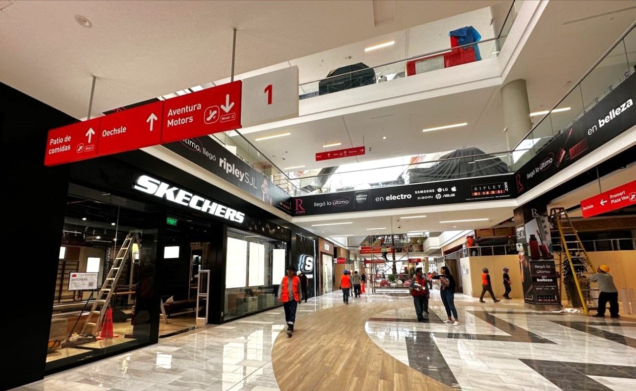 Mall Aventura San Juan de Lurigancho.