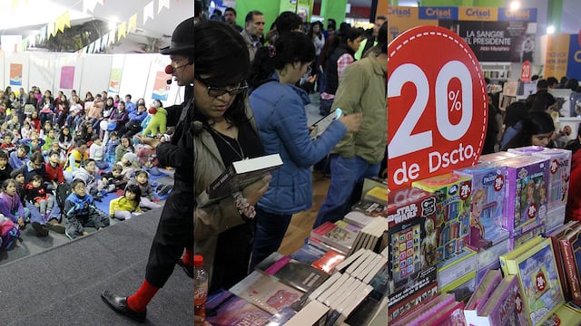 Feria del Libro de Lima: disfruta de las actividades de hoy para grandes y chicos