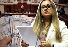 Nilza Chacón asegura que Congreso mantendrá política de austeridad tras críticas por millonarios bonos