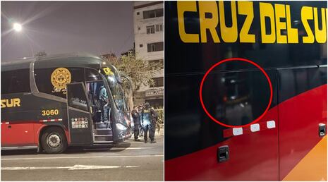 Bus de Cruz del Sur con destino a la provincia de Ica es atacado a balazos en Lima