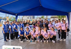Concurso de baile por la Semana Nacional de Lucha Contra el Cáncer en Ica