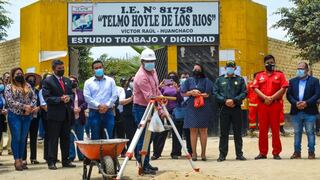 Huanchaco: 900 alumnos se beneficiarán con remodelación del Telmo Hoyle de los Ríos