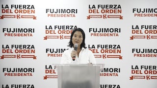 Keiko Fujimori sobre Piero Corvetto: “Sería saludable que esta persona sea retirada”