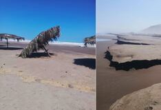 Arequipa: Fuerte oleaje en Camaná alerta a pobladores de balnearios