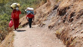 Cusco: Exigen derechos para los porteadores del Camino Inca a Machu Picchu