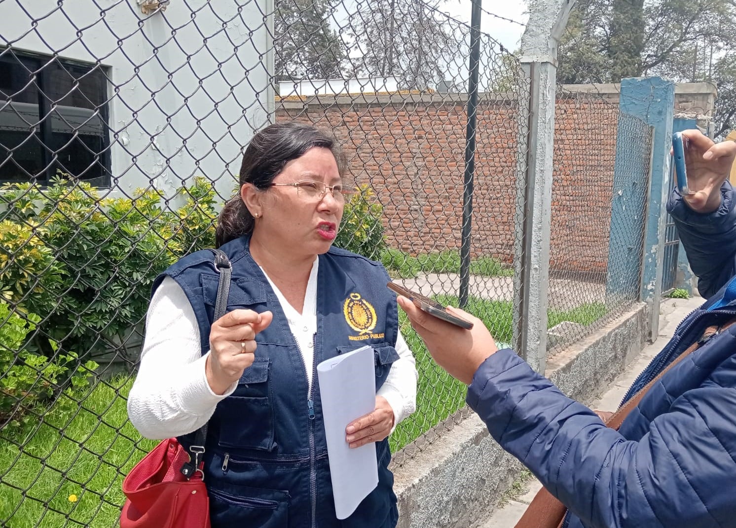 La fiscal Yolanda Martínez Ríos investiga el accidente de la FAP en Caravelí (Foto: Fiscalía)
