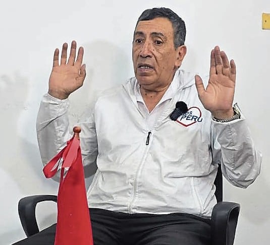 Héctor Herrera es el candidato de Somos Perú al Gobierno Regional de Arequipa. (Foto: Omar Cruz/@photo.gec)