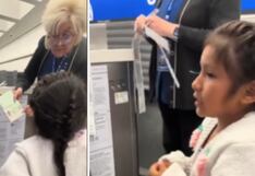 Niña huancaína de 7 años se vuelve viral al traducir en aeropuerto de EE. UU. y ayudar a migrantes