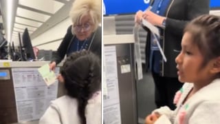 Niña huancaína de 7 años se vuelve viral al traducir en aeropuerto de EE. UU. y ayudar a migrantes