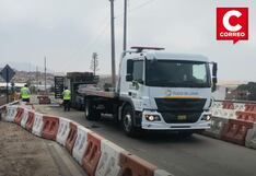 Lurín: Cierran temporalmente el puente Conchán por hundimiento en su estructura