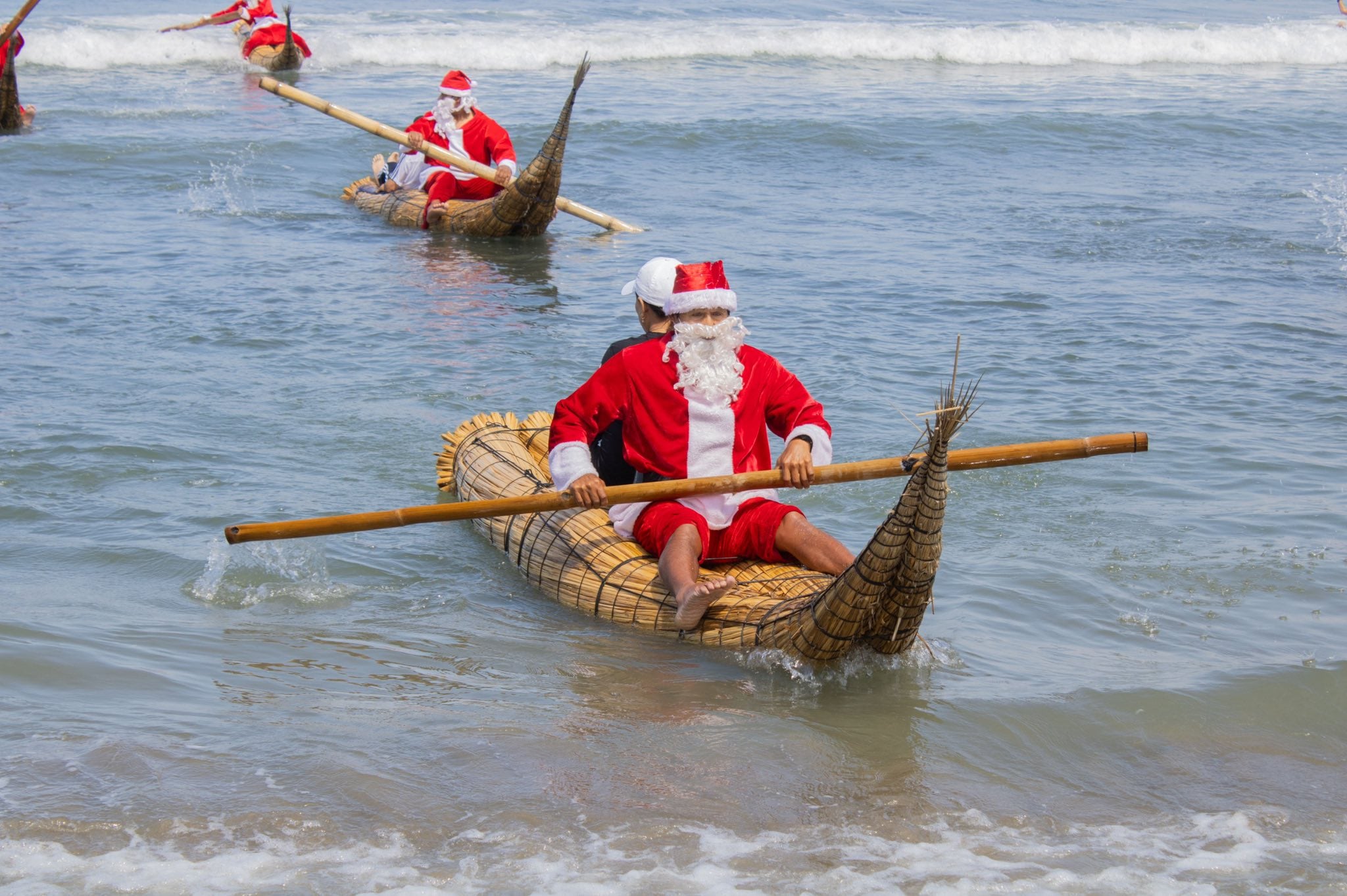 Municipalidad de Huanchaco promueve práctica ancestral durante la temporada navideña.