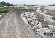 La Libertad: ANIN refuerza ribera del río Chicama ante fenómeno El Niño