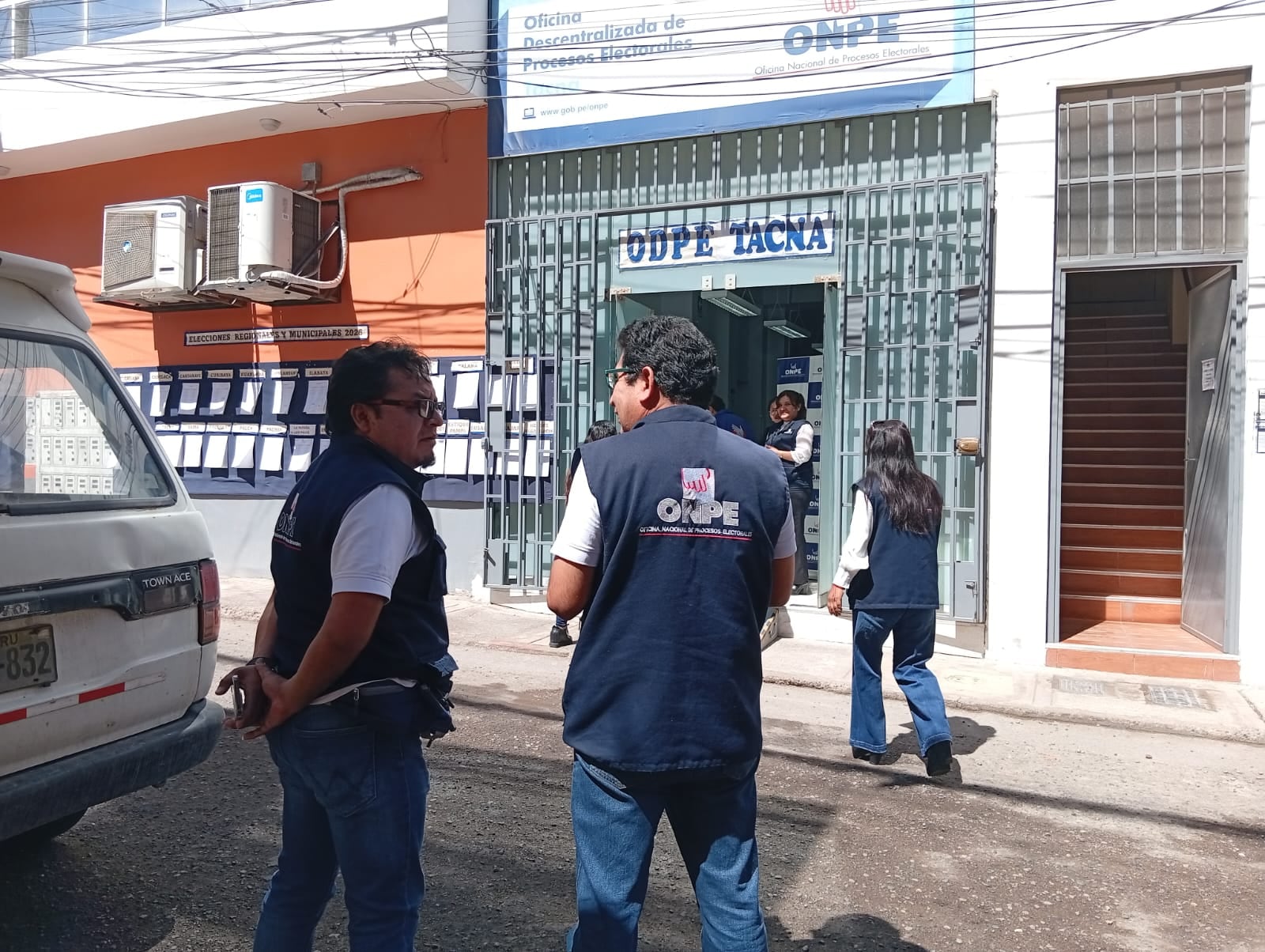 En Tacna se instalarán 124 locales de votación en 28 distritos y 10 centros poblados. (Foto: Adrian Apaza)