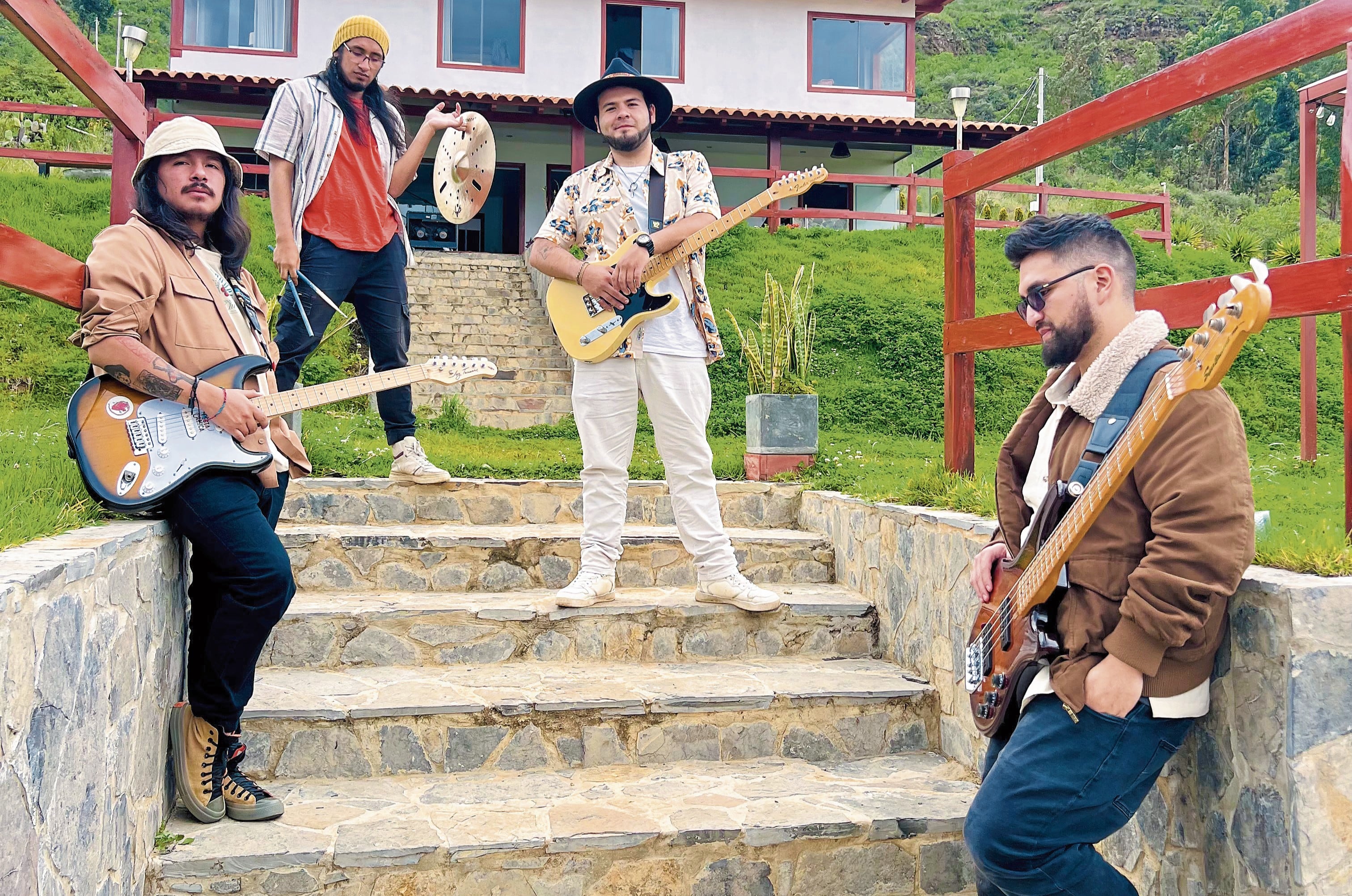 Absenta, un grupo musical independiente de Cajamarca. Foto: Cortesía.