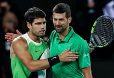 Djokovic elogia a Alcaraz tras perder la final del Abierto de Australia