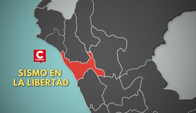 La Libertad: sismo de 4.4 se registró frente a la costa de Trujillo la tarde de este domingo . Composición: Diario Correo.