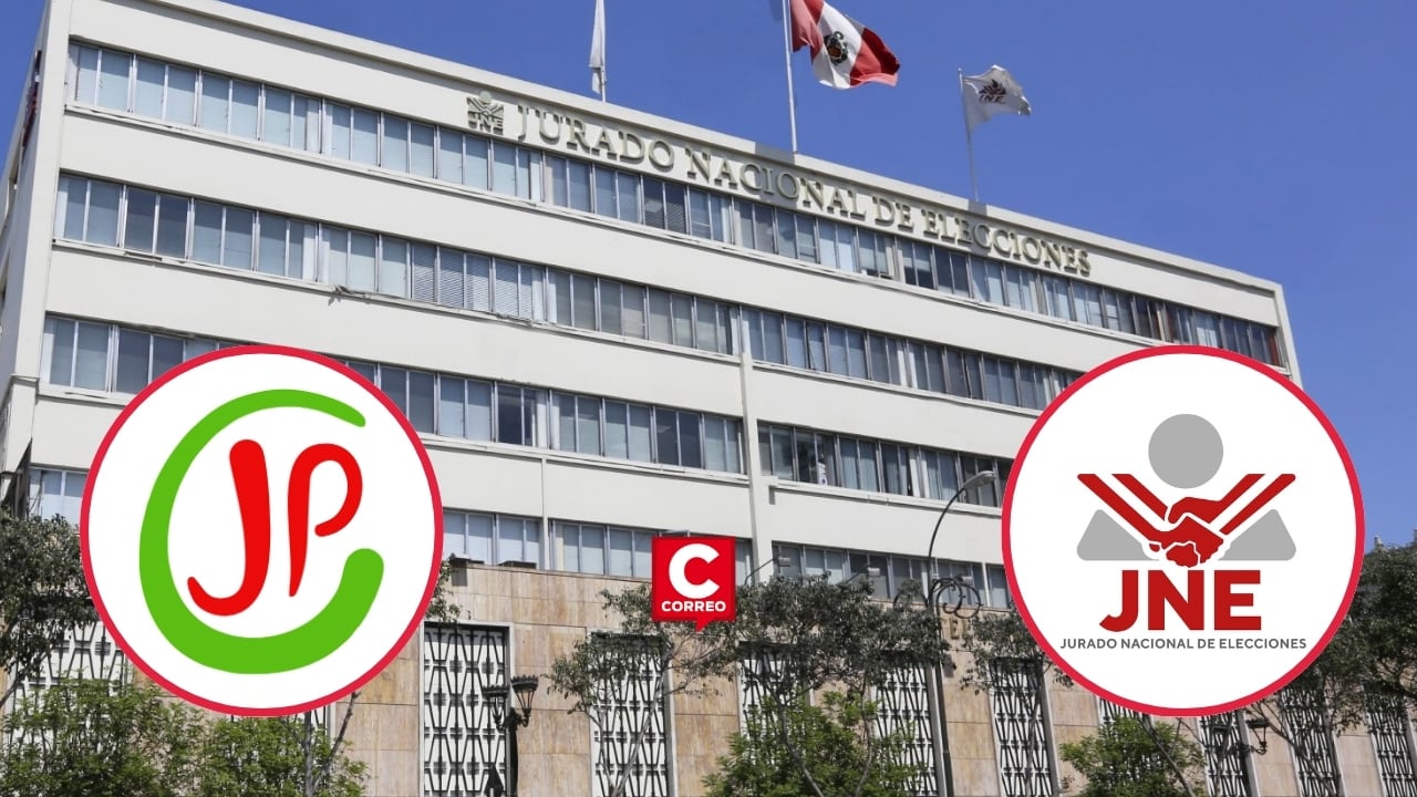 Juntos por el Perú denuncia fallas del sistema del JNE y pide ampliar plazo de inscripción. Composición: Diario Correo.