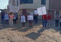 Lambayeque: Vecinos protestan por obra inconclusa del GORE