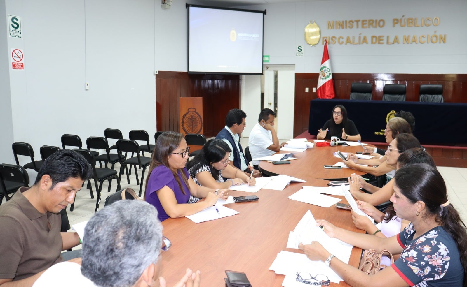 Reunión de fiscales en Piura