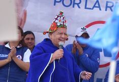 César Acuña lanza frase de campaña en la sierra de La Libertad