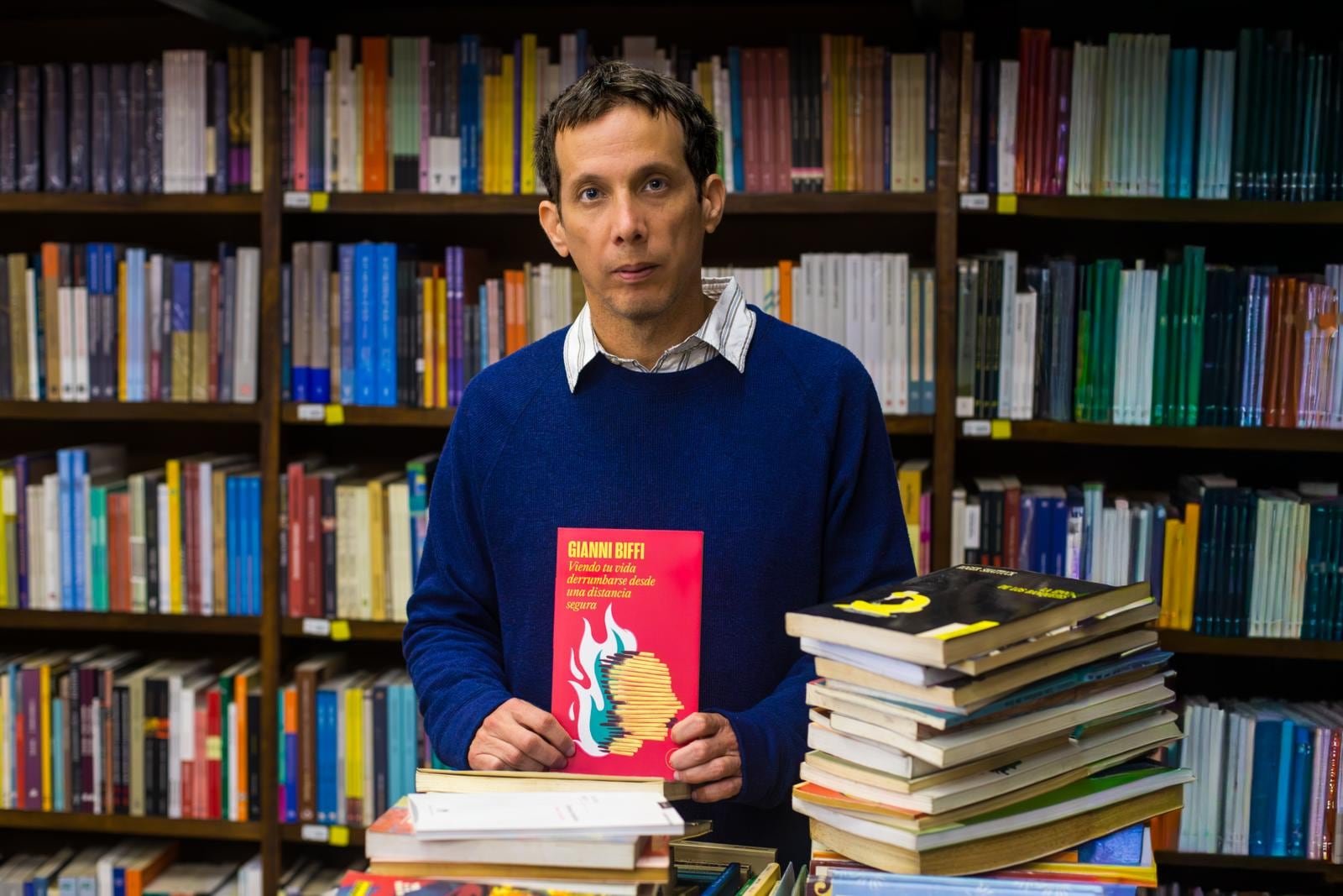 "Me interesa mostrar que incluso los héroes se equivocan, que pueden aprender, cambiar”. Foto: Mario Zapata (GEC)