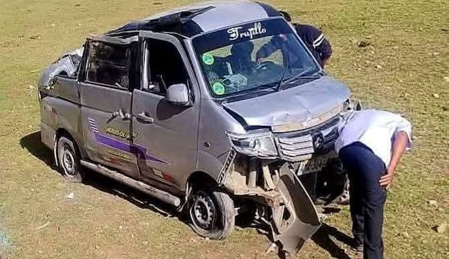 Grave accidente vehicular en la ruta Huánuco – La Unión deja varios heridos