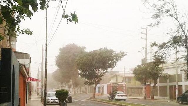 ​Ráfagas de viento llegaron a 60 km/h en Arequipa