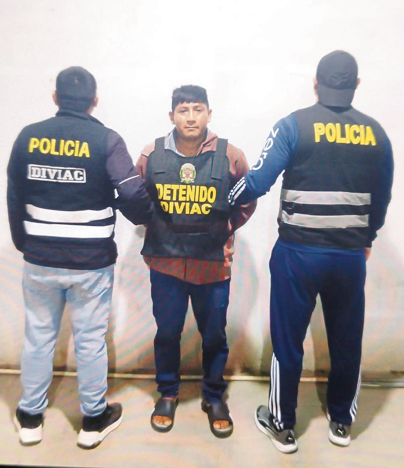 José Adán de la Cruz Chuzón, considerado también cabecilla, fue detenido.