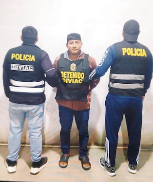 José Adán de la Cruz Chuzón, considerado también cabecilla, fue detenido.