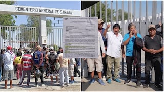Ica: restricciones en cementerio de Saraja generan protestas de músicos y trabajadores